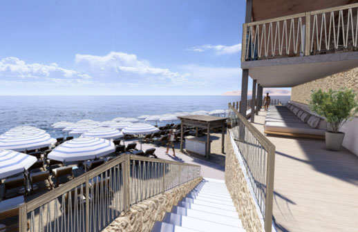 Royal Caribbean abrirá un Royal Beach Club en Santorini a mediados del 2026 imagen